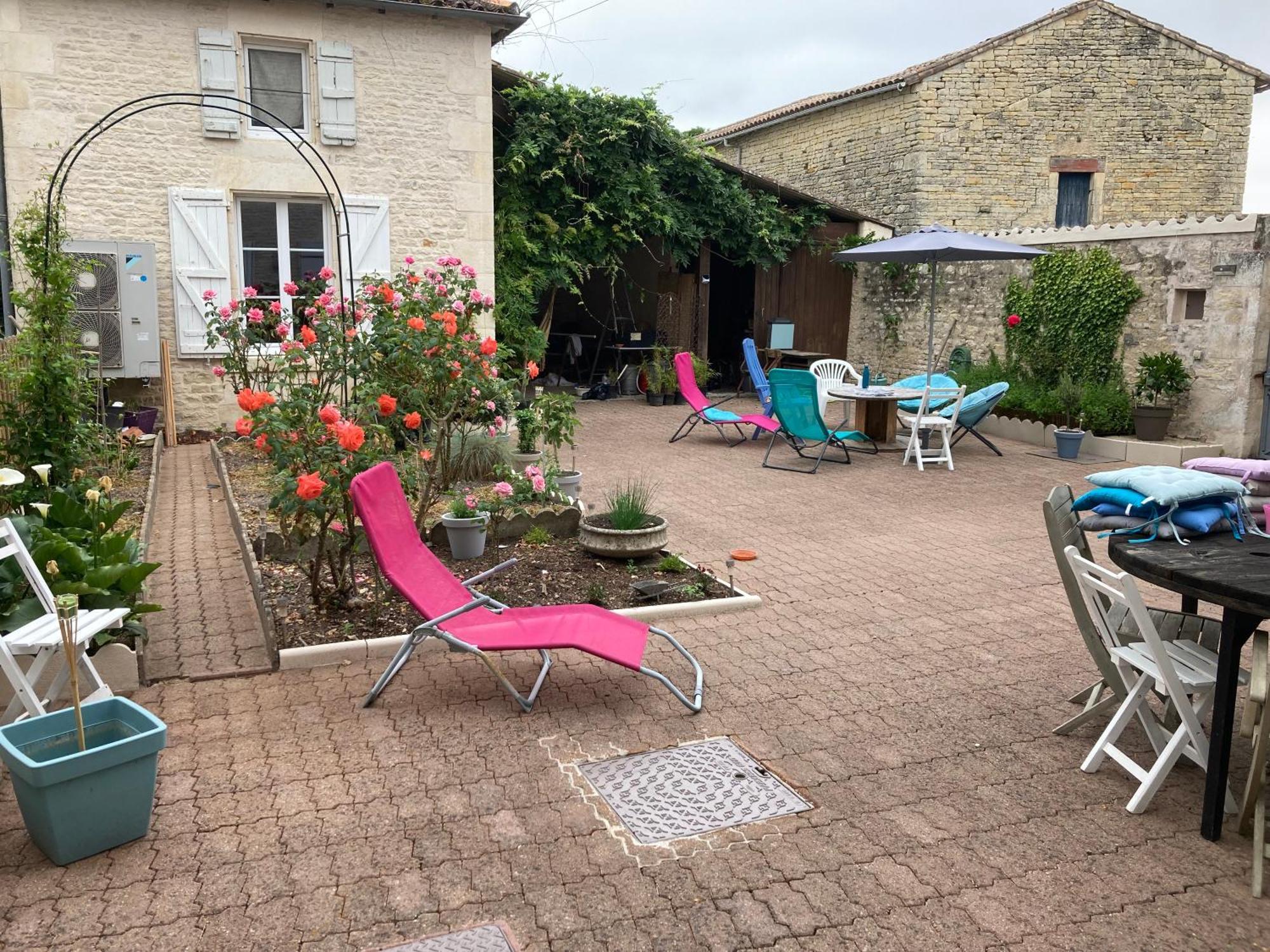 Chambre Chez L'Habitant, Au Moulin Du Bonheur Le Bourdet Exterior foto